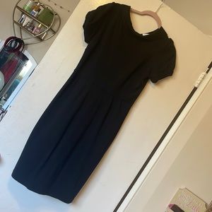 Calvin Klein Conservative Black Dress